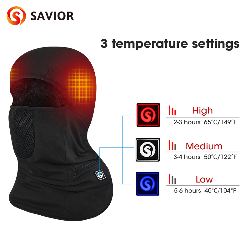 Balaclava Ski Mask - Maschera da sci riscaldante a caldo