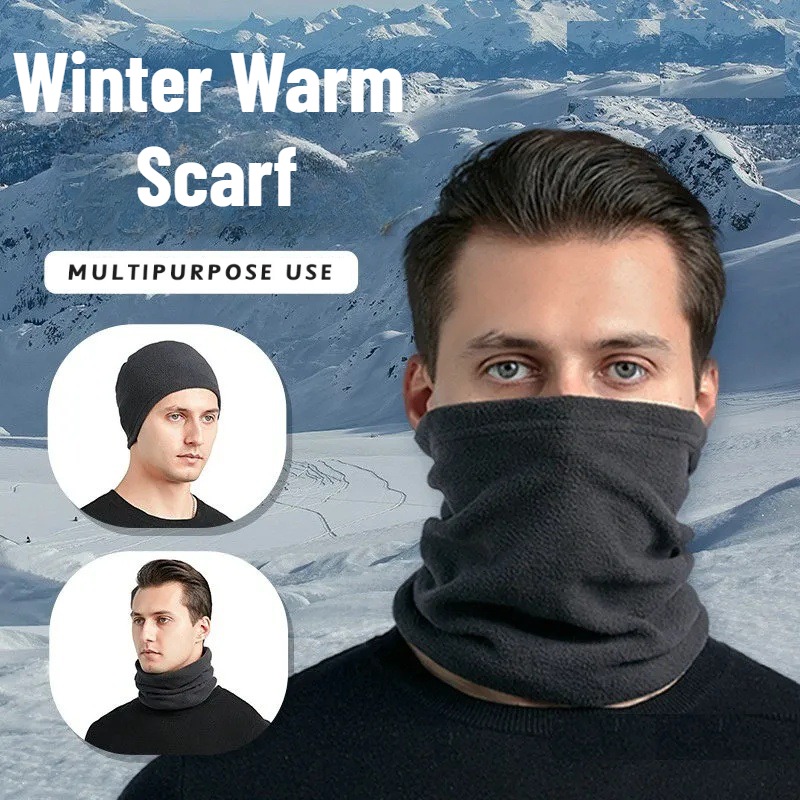 Neck Gaiter Fleece - Scaldacollo Invernale in Pile Polare Antivento