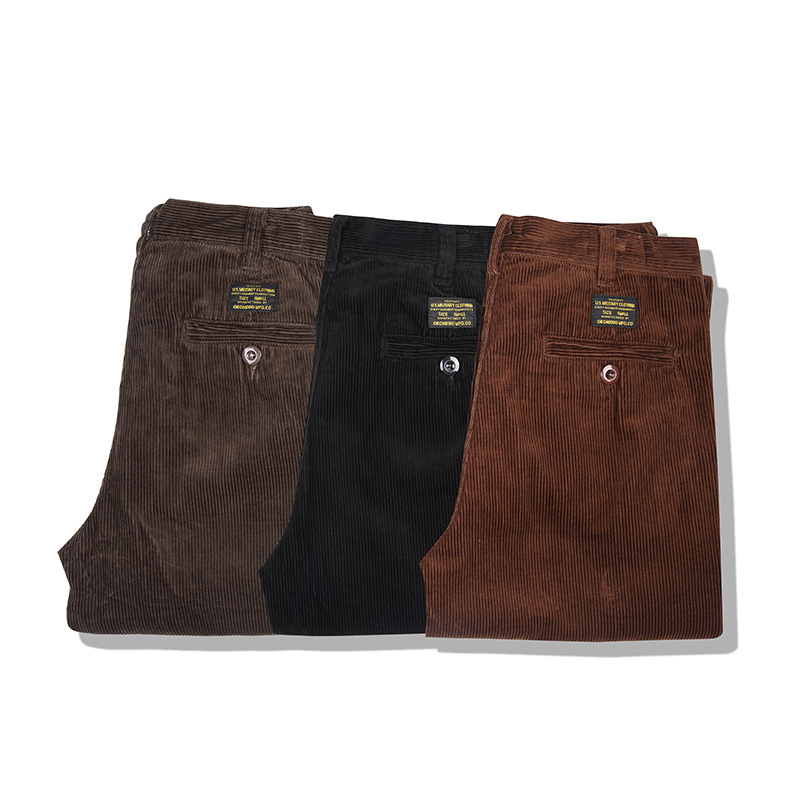Corduroy Pant Warm - Ok1912 pantaloni Casual in velluto a