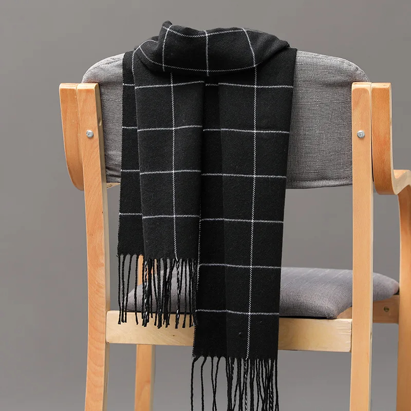 Wool Scarf Men - 2023 Nuovi Uomini di Inverno Sciarpa