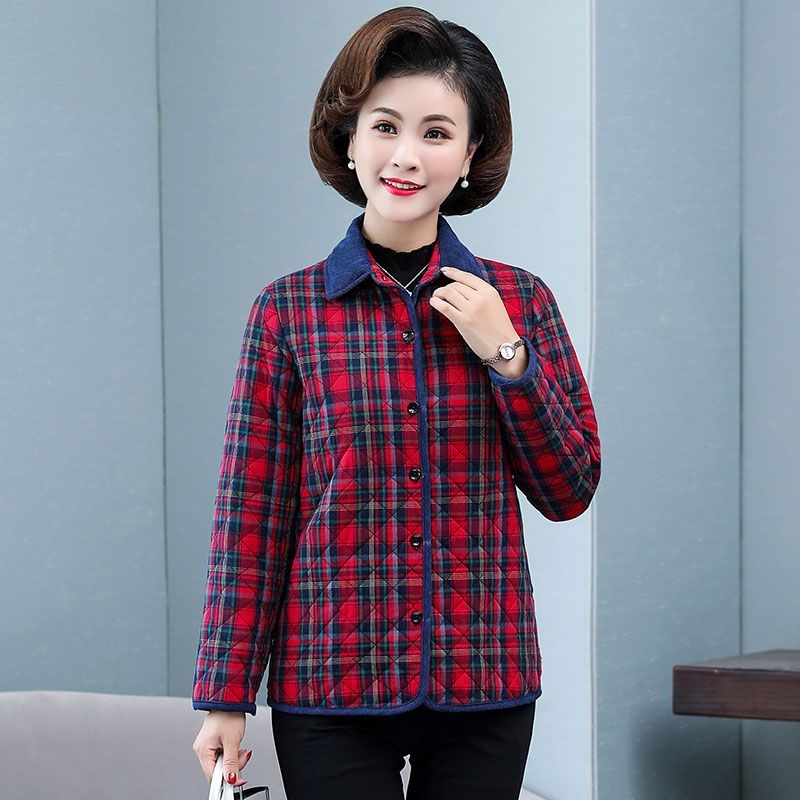 Flannel Shirt Lined - Camicia in cotone a quadri autunno/inverno,