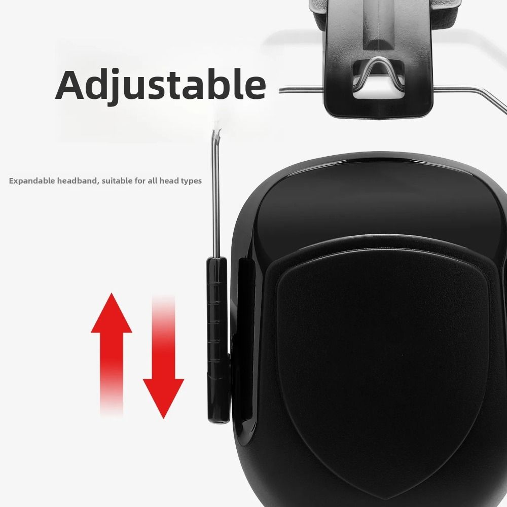 Earmuffs Foldable - Cuffie Antirumore Robuste in ABS, Regolabili