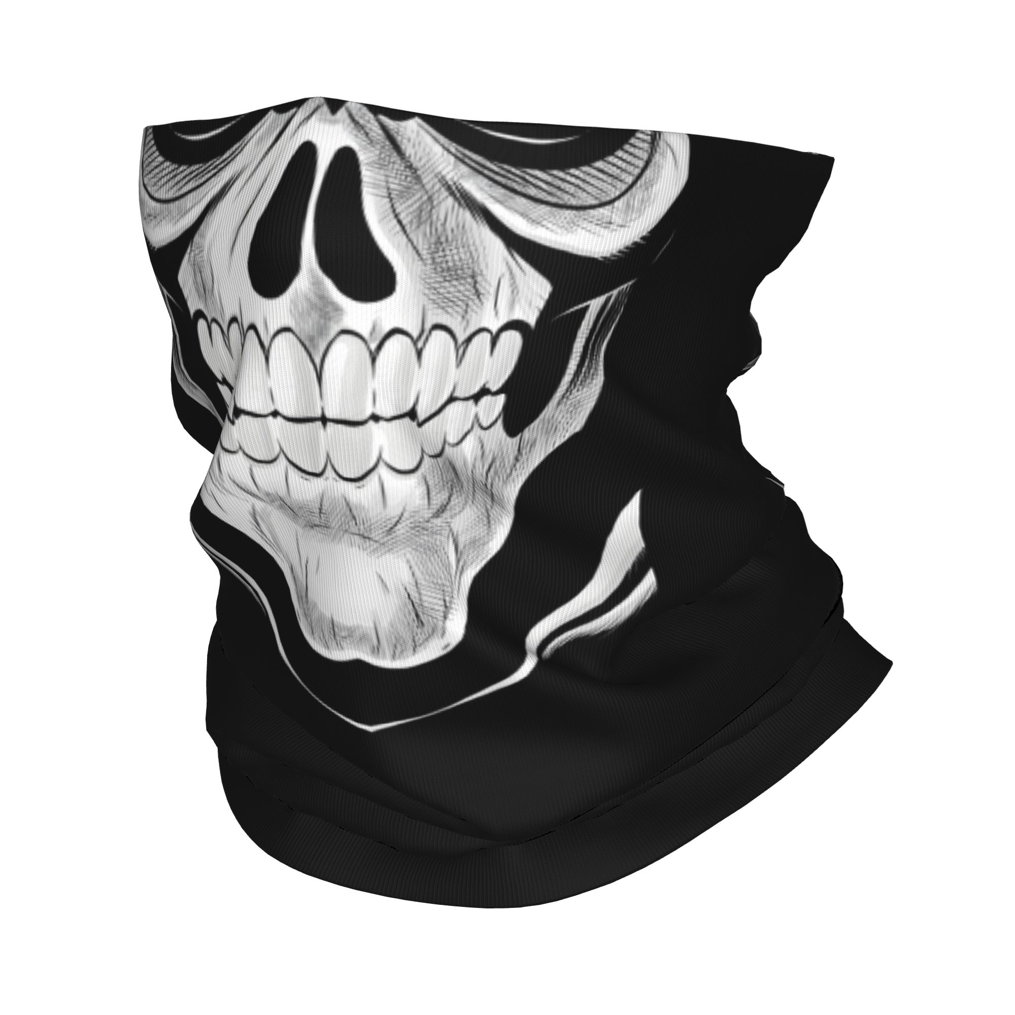 Neck Gaiter Fleece - Sciarpa Bandana con design a teschio