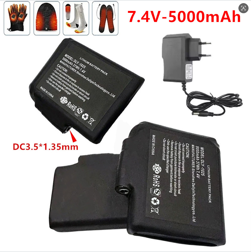 Heated Vest Battery - Nuova batteria ricaricabile ai polimeri di