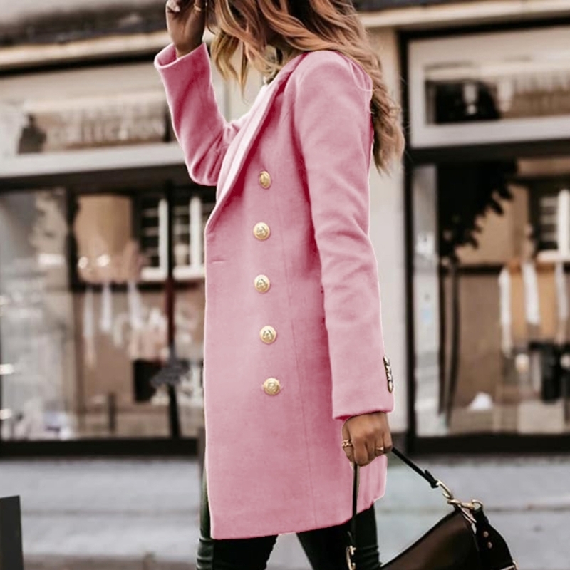 Wool Coat Peacoat - Cappotti lana autunno inverno da donna