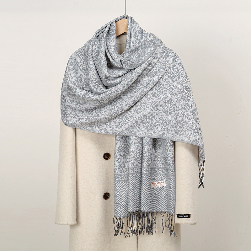 Cashmere Pashmina Wrap - 2024 Sciarpa di cashmere spessa di