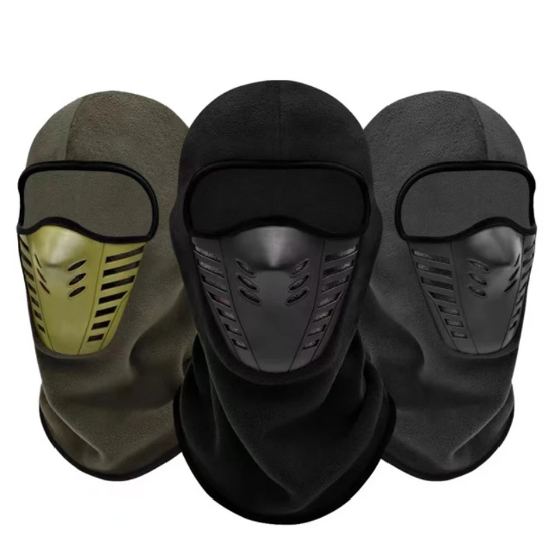 Balaclava Ski Mask - Maschera da Moto in Pile Termico,