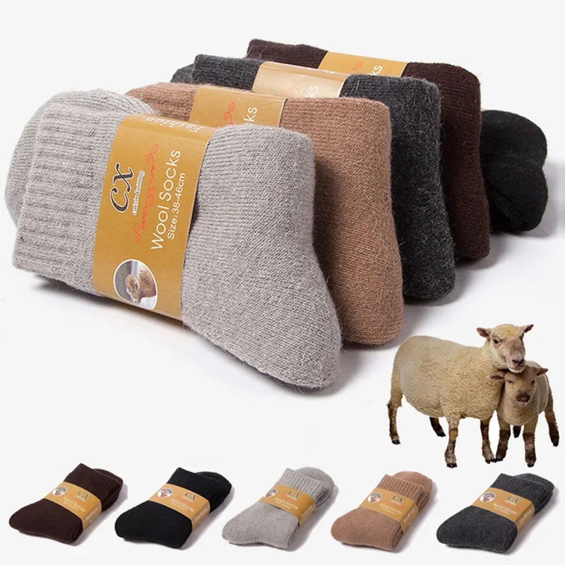 Thermal Sock Wool - 1 paio di calzini invernali caldi
