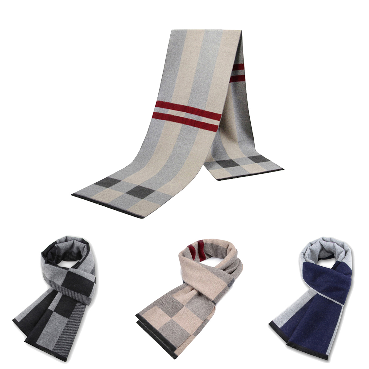 Wool Scarf Men - Sciarpa da uomo per uomo Copia