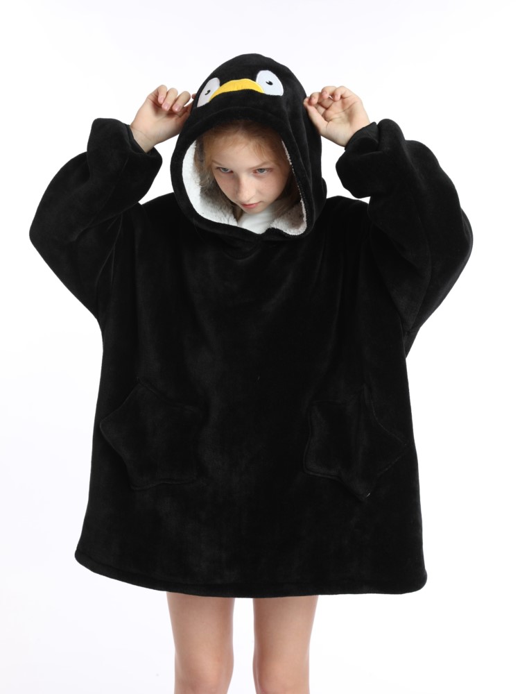 Sherpa Hoodie Fleece - Winter Sherpa Blanket Teens felpa con