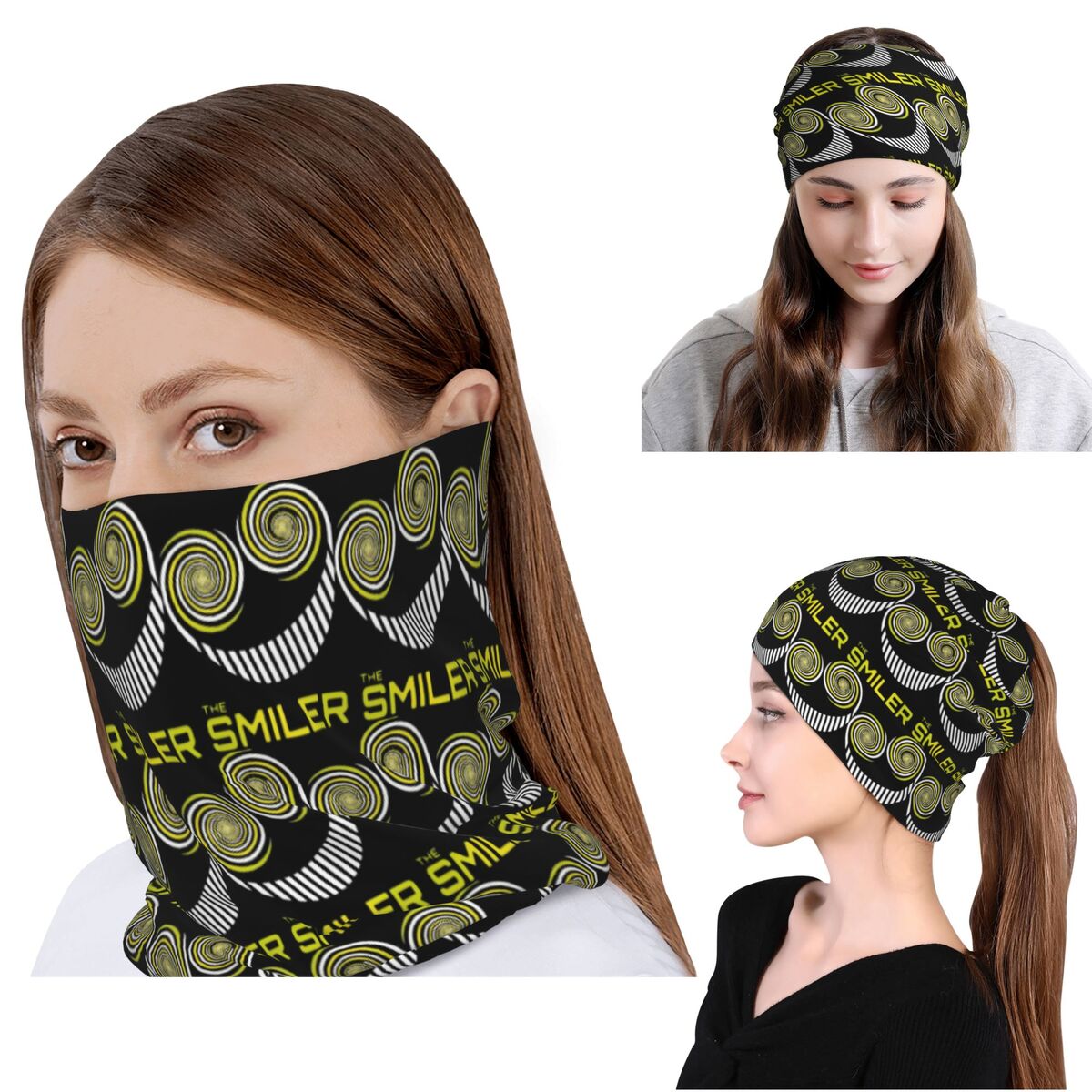 Knit Beanie Hat Warm - The Smiler Alton Towers Merch UK: