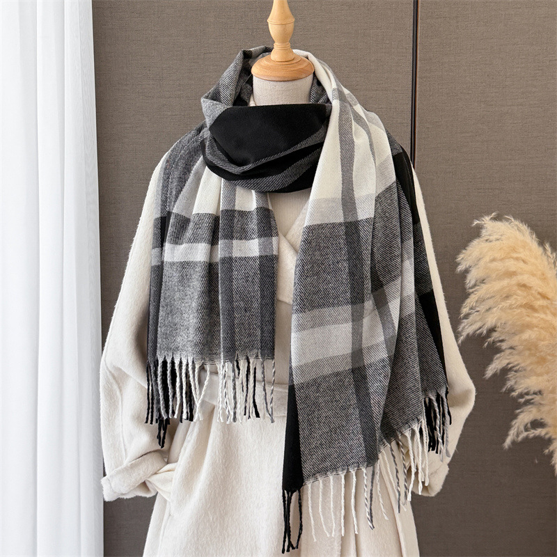 Sciarpa da donna in plaid scoz - Cashmere Pashmina Wrap recensione e prezzo