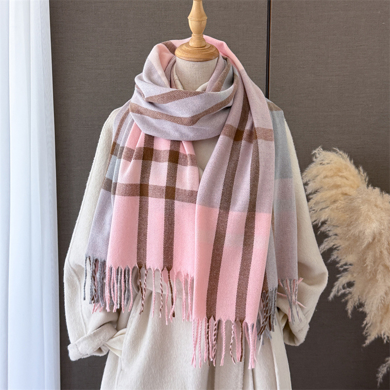 Sciarpa da donna in plaid scoz - Cashmere Pashmina Wrap recensione e prezzo
