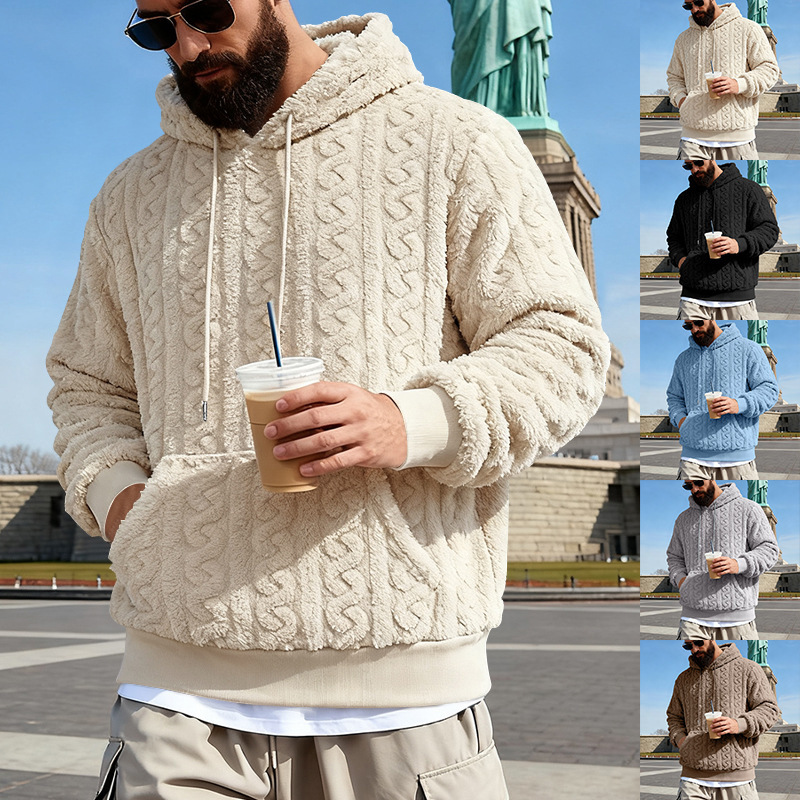 Felpa con cappuccio in pile da - Sherpa Hoodie Fleece recensione e prezzo