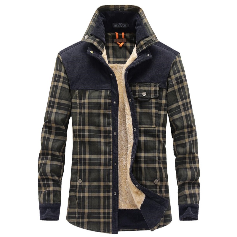 Giacche Invernali da Uomo, Cam - Flannel Shirt Lined recensione e prezzo