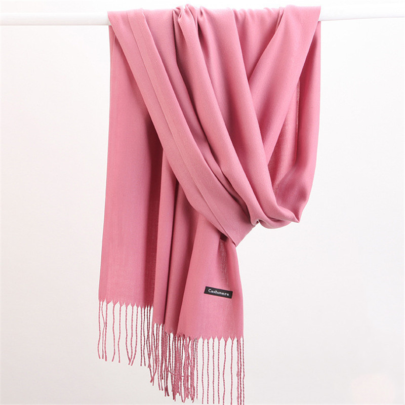 Di modo di Colore Solido 2023  - Cashmere Pashmina Wrap recensione e prezzo