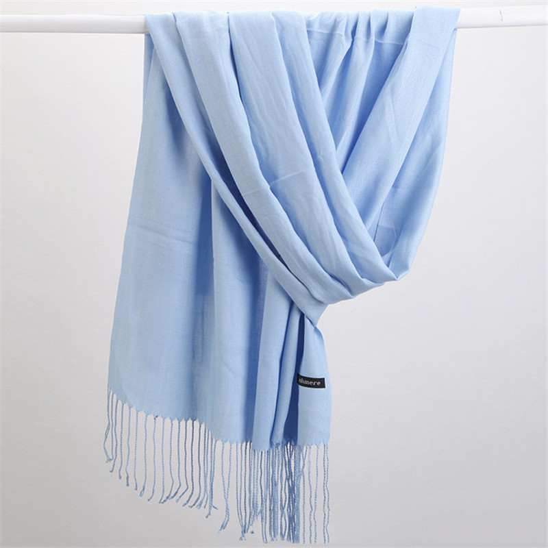 Di modo di Colore Solido 2023  - Cashmere Pashmina Wrap recensione e prezzo