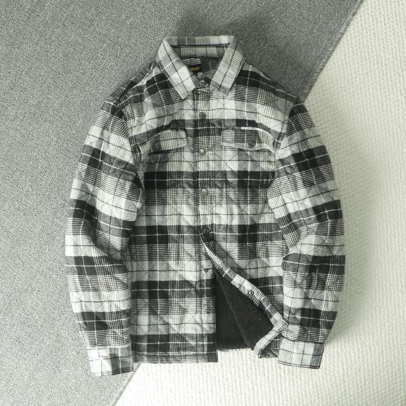 Giacca da uomo in pile di flan - Flannel Shirt Lined recensione e prezzo