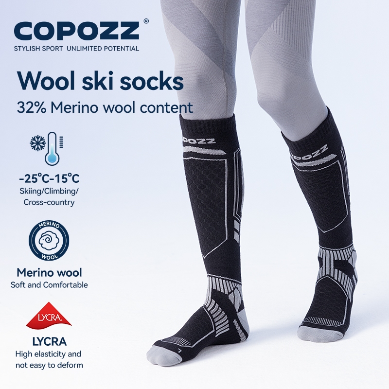 COPOZZ Calzini da sci invernal - Thermal Sock Wool recensione e prezzo