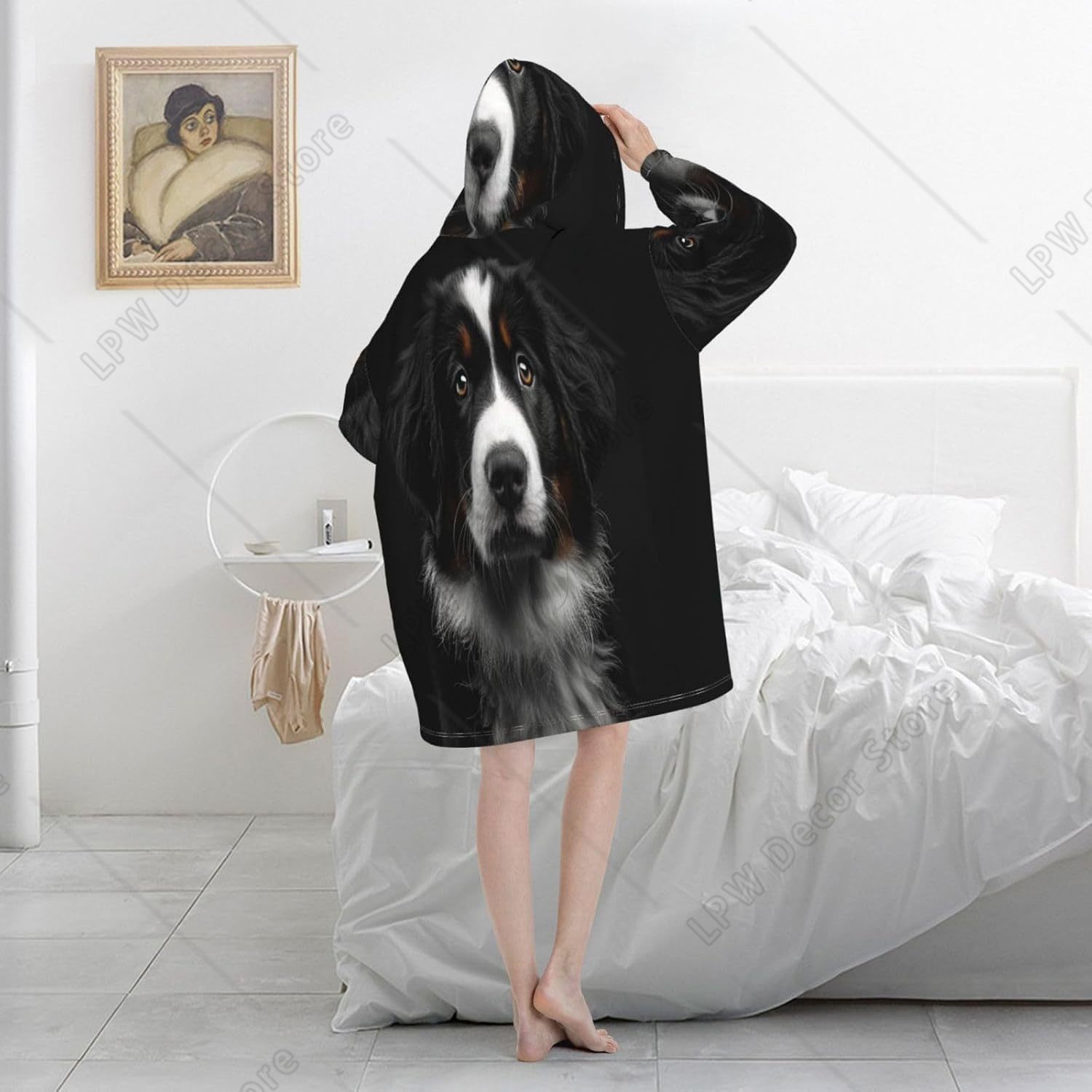 Coperta Indossabile con Cappuc - Sherpa Hoodie Fleece recensione e prezzo