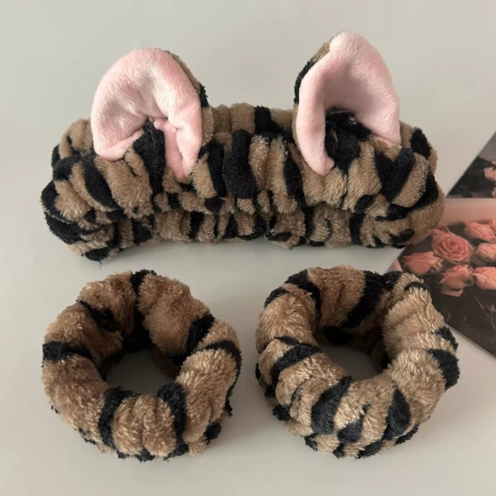 3 pz/set Stampa Leopardo Simpa - Winter Headband Fleece recensione e prezzo