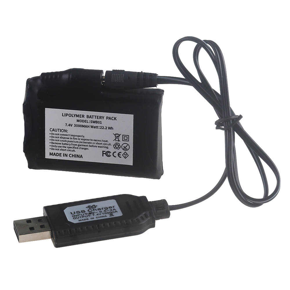 Batteria Li-Polymer 7.4V 3000m - Heated Vest Battery recensione e prezzo