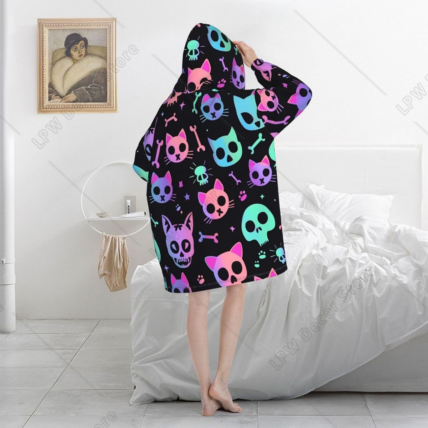 Coperta con Cappuccio Oversize - Sherpa Hoodie Fleece recensione e prezzo