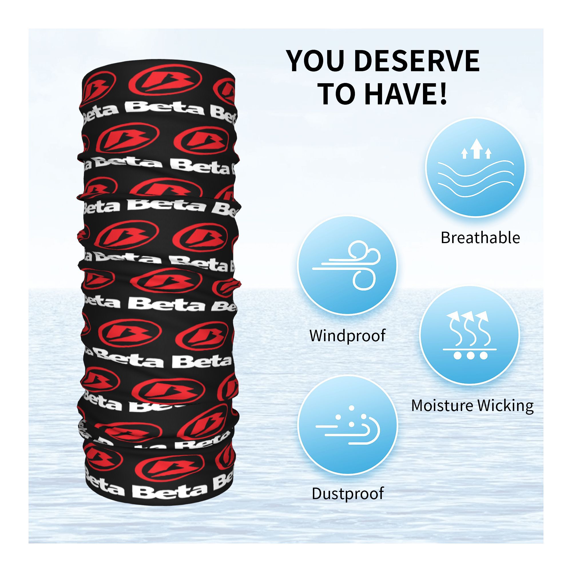 Personalizzato Nuova Moto Da C - Neck Gaiter Fleece recensione e prezzo