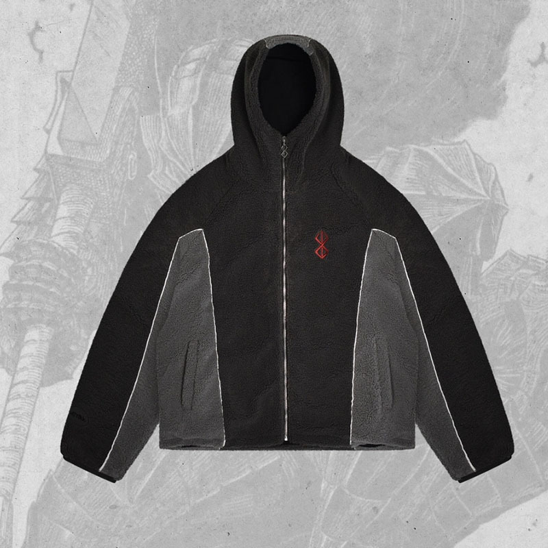 Giacca con cappuccio unisex in - Sherpa Hoodie Fleece recensione e prezzo