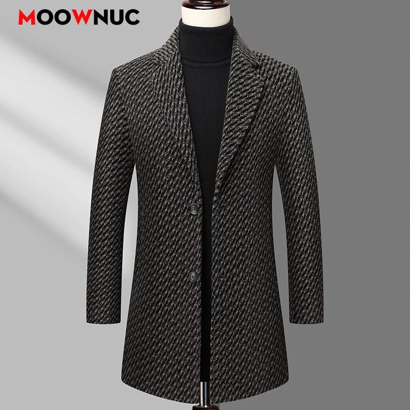 Cappotto lungo da uomo Giacca  - Wool Coat Peacoat recensione e prezzo