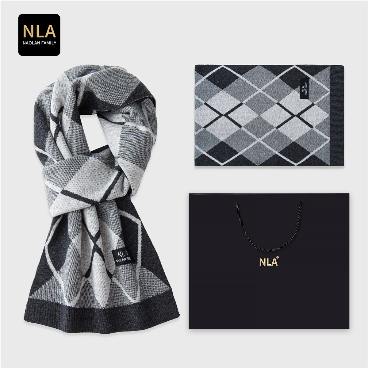 Confezione regalo Sciarpa di l - Wool Scarf Men recensione e prezzo