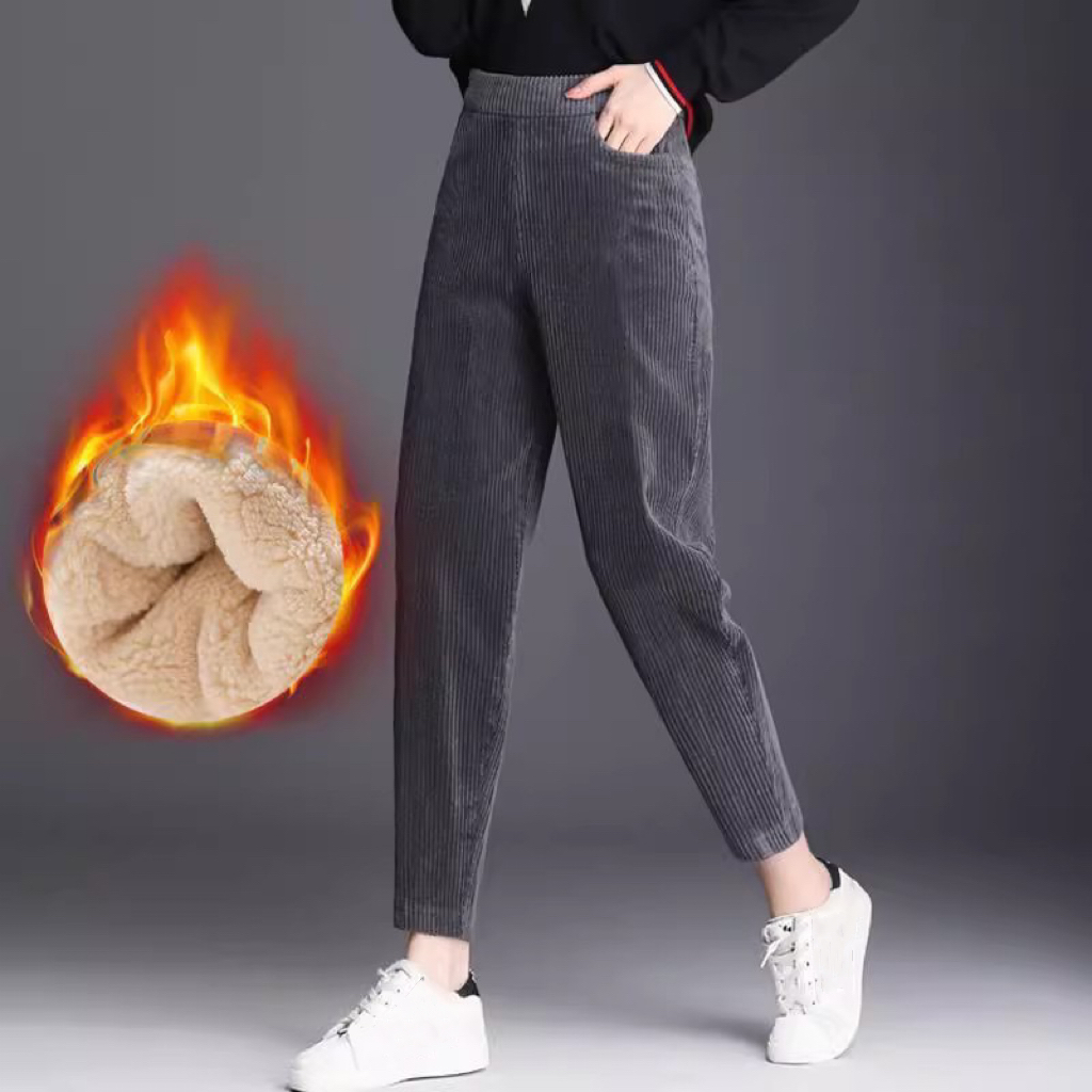 1 pz donna autunno inverno pel - Corduroy Pant Warm recensione e prezzo