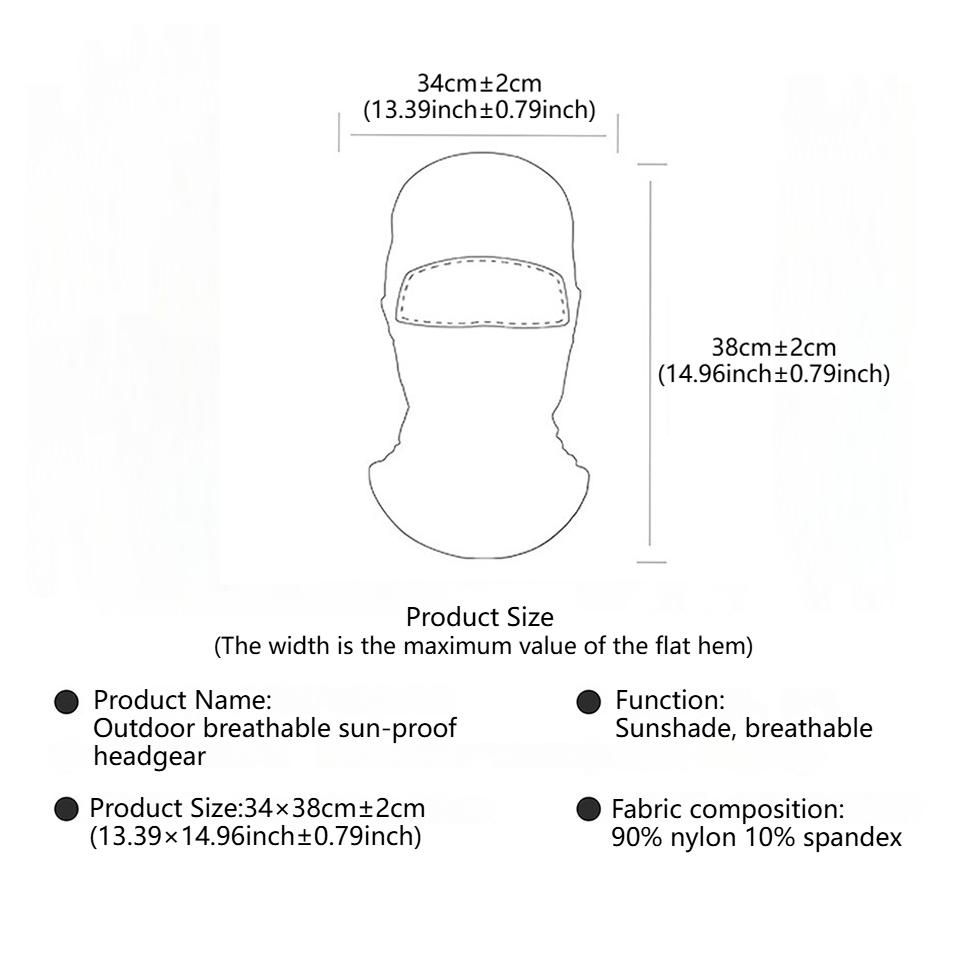 GTUBIKE Passamontagna traspira - Balaclava Ski Mask recensione e prezzo