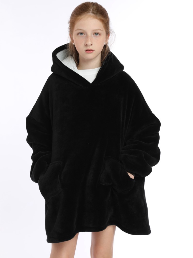 Winter Sherpa Blanket Teens fe - Sherpa Hoodie Fleece recensione e prezzo